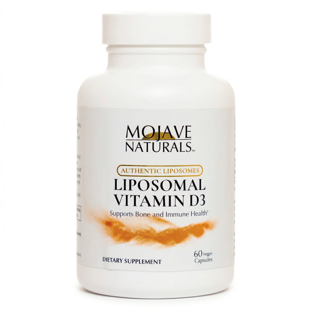 Liposomal Vitamin D3, 125 mcg (5000 IU), 60 Veggie Capsules